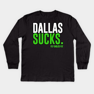 Fly Dallas Fly Kids Long Sleeve T-Shirt